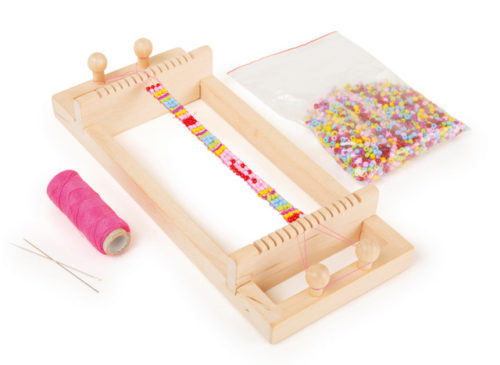 Wooden Bead Weaving Loom