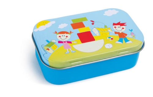 Wobbly Tower Game in a Tin Display - Image 2