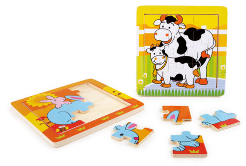 Frame Puzzle Animal Family